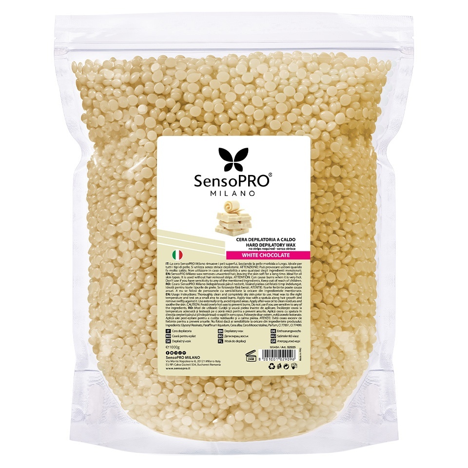 Ceara Epilat Elastica Granule SensoPRO Milano White Chocolate, 1000g