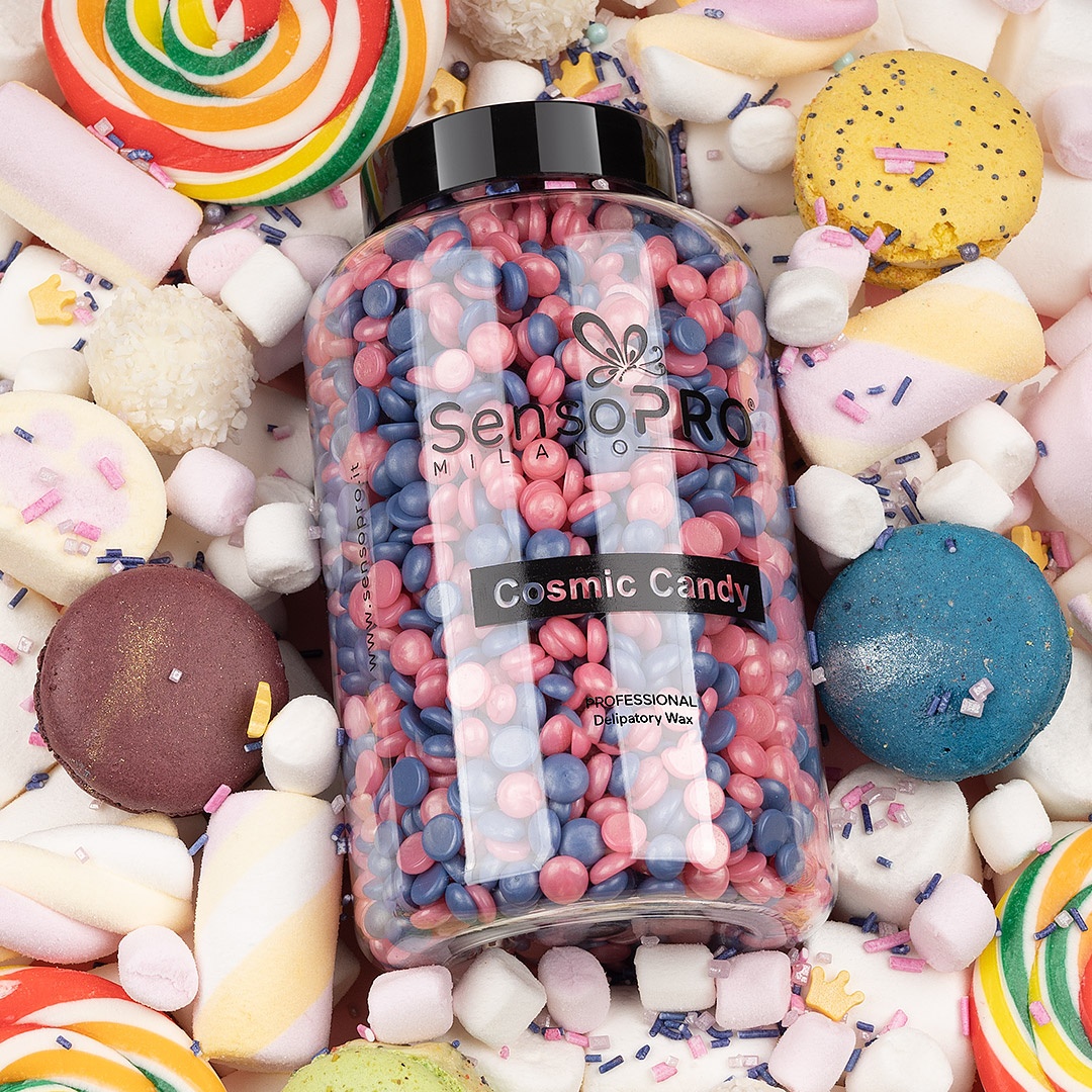 Ceara Epilat Elastica SensoPRO Milano Cosmic Candy, 400g - imagine 2