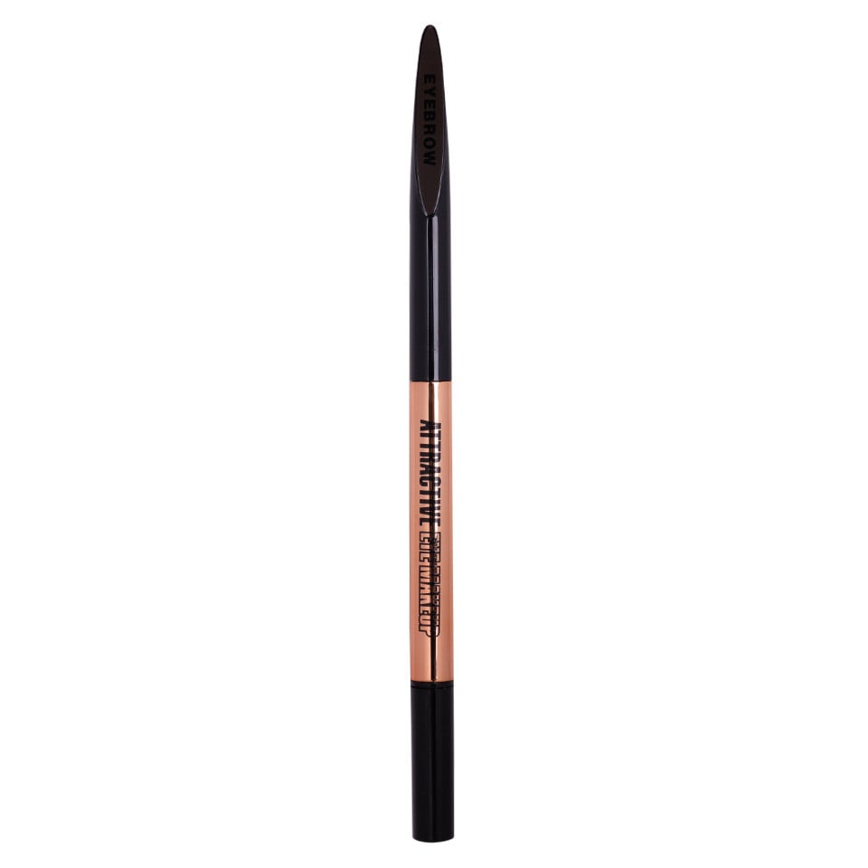 Eyeliner tip Carioca & Creion Sprancene Retractabil 2 in 1, Kiss Beauty 03 - 2 | YEO