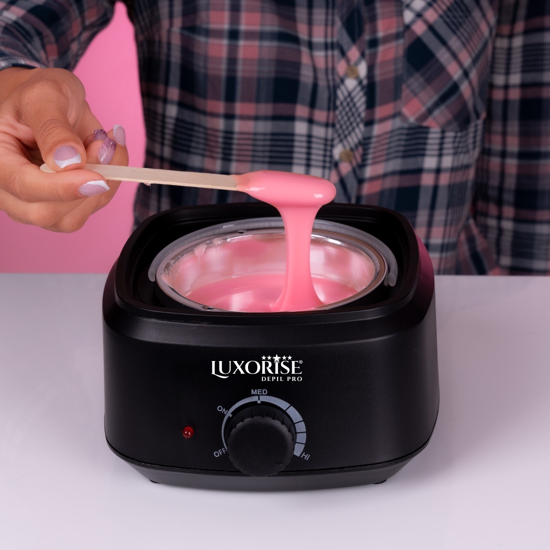 Incalzitor Ceara Epilare PRO WAX 200 - LUXORISE 500ml, Black - imagine 6