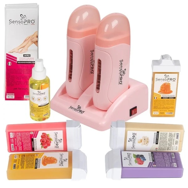 Kit Epilare Ceara SensoPRO Duo Pink Star + CADOU Rezerva Ceara Aplicator Ingust