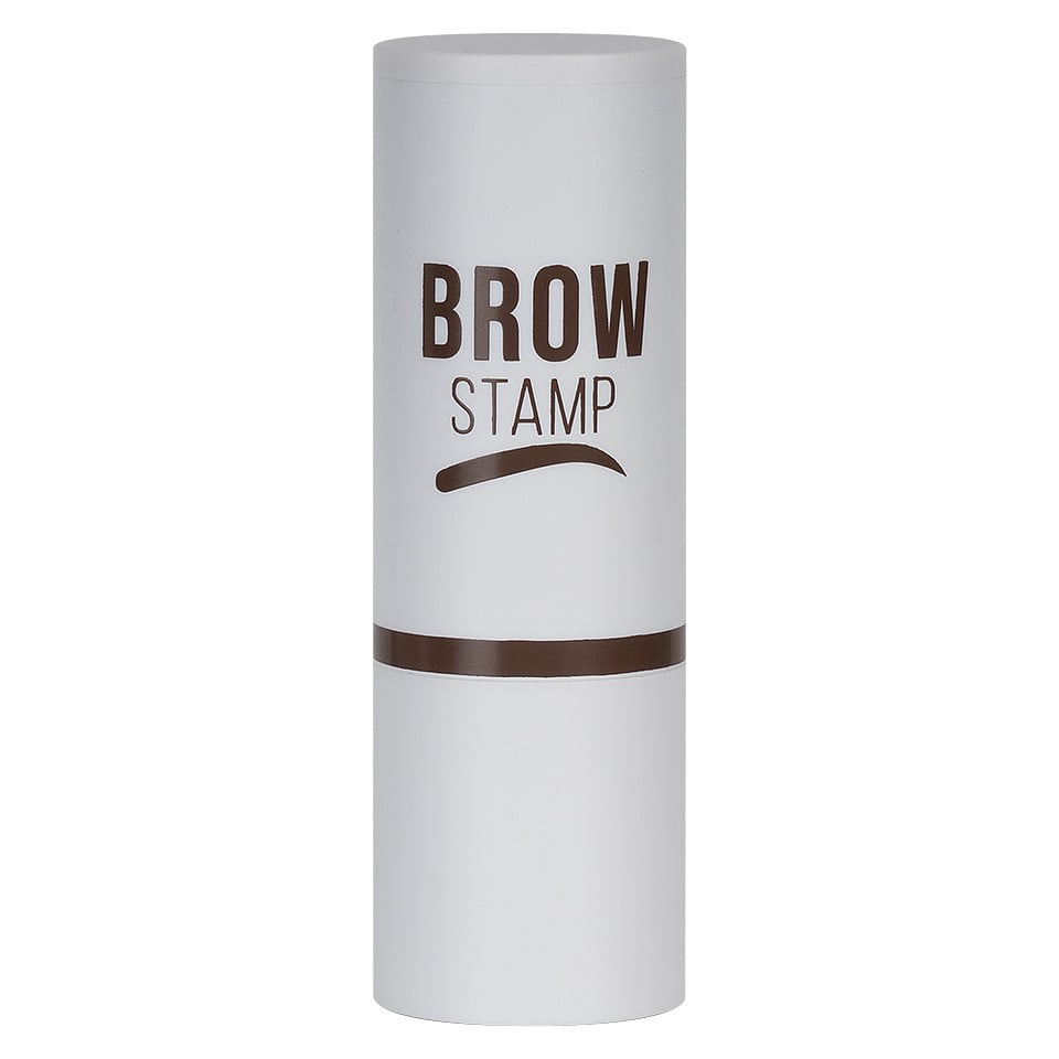 Kit Stampila Sprancene + Sabloane Kiahbeaute Brow Stamp #02 - Medium Brown - 3 | YEO