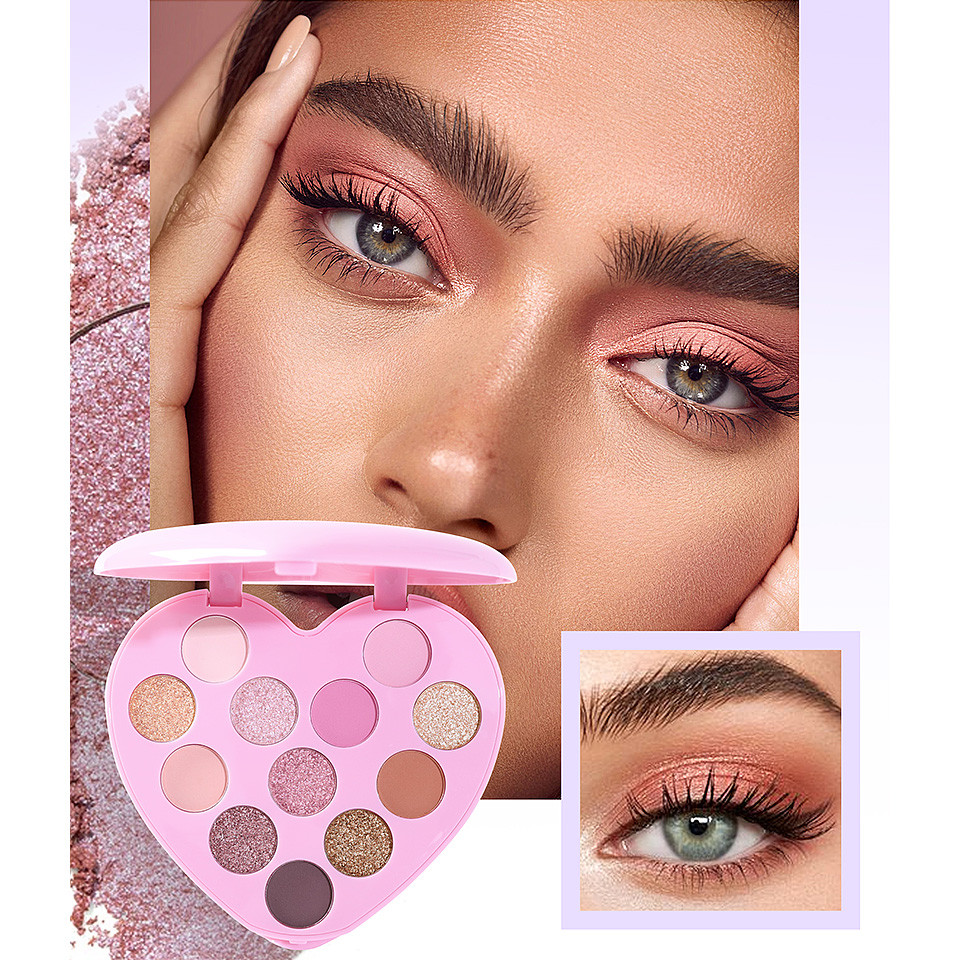Paleta 12 Farduri My Queen Handaiyan Pinky – imagine 7