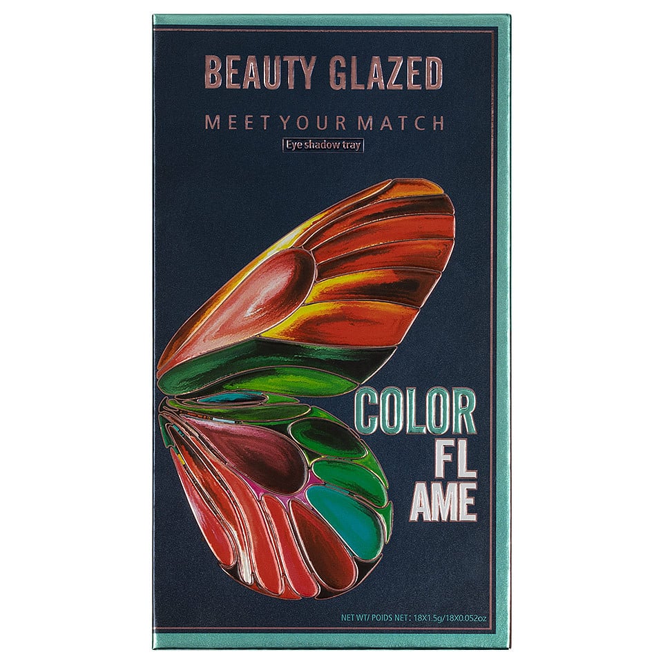 Paleta Farduri Beauty Glazed Color Flame #02 - 2 | YEO