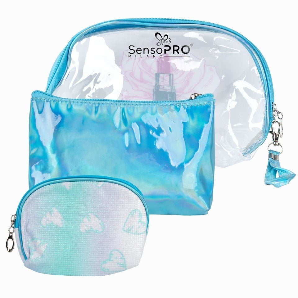 Portfard Cosmetice SensoPRO Milano - Voyage Sky, set 3 buc - 1 | YEO