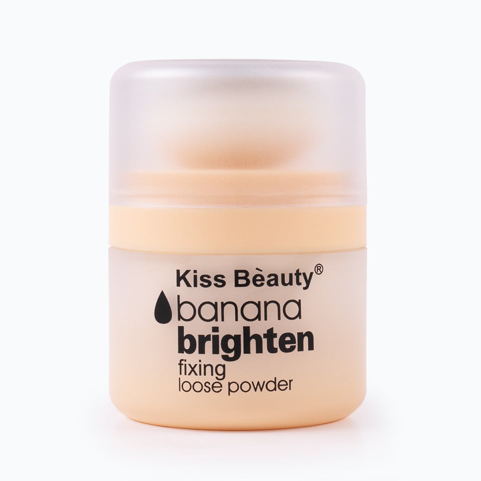 Pudra Pulbere Fixare Machiaj Kiss Beauty Banana Brighten #01 - 1 | YEO