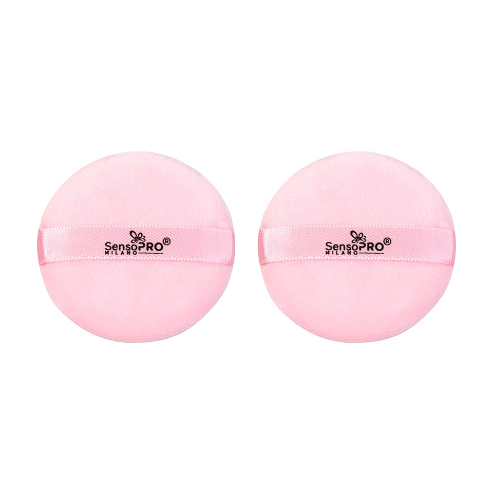 Set 2 Buretei Machiaj - SensoPRO Milano, Baby Pink - 2 | YEO