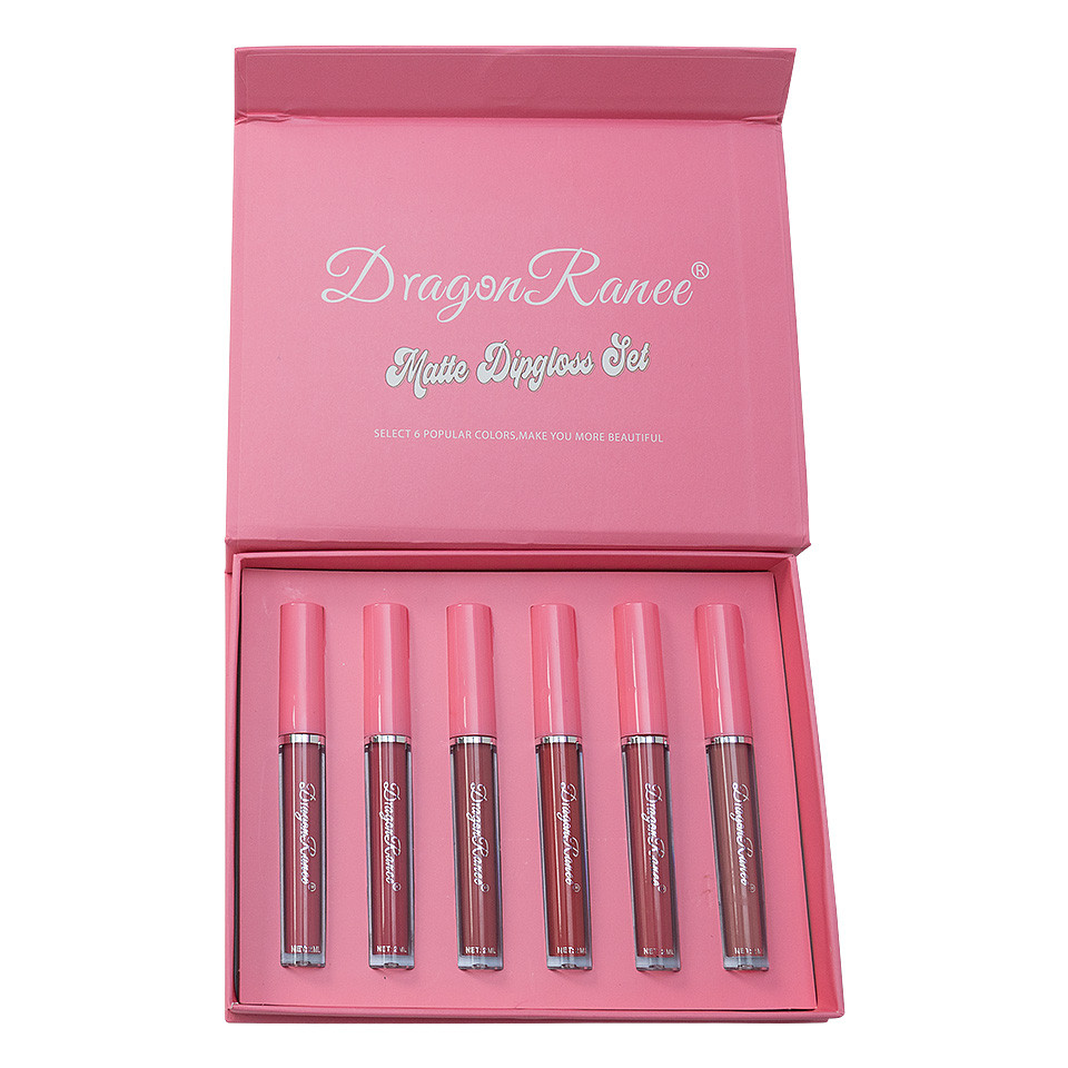 Set 6 Rujuri Lichide Mate Ranee Matte Dipgloss Set - 3 | YEO