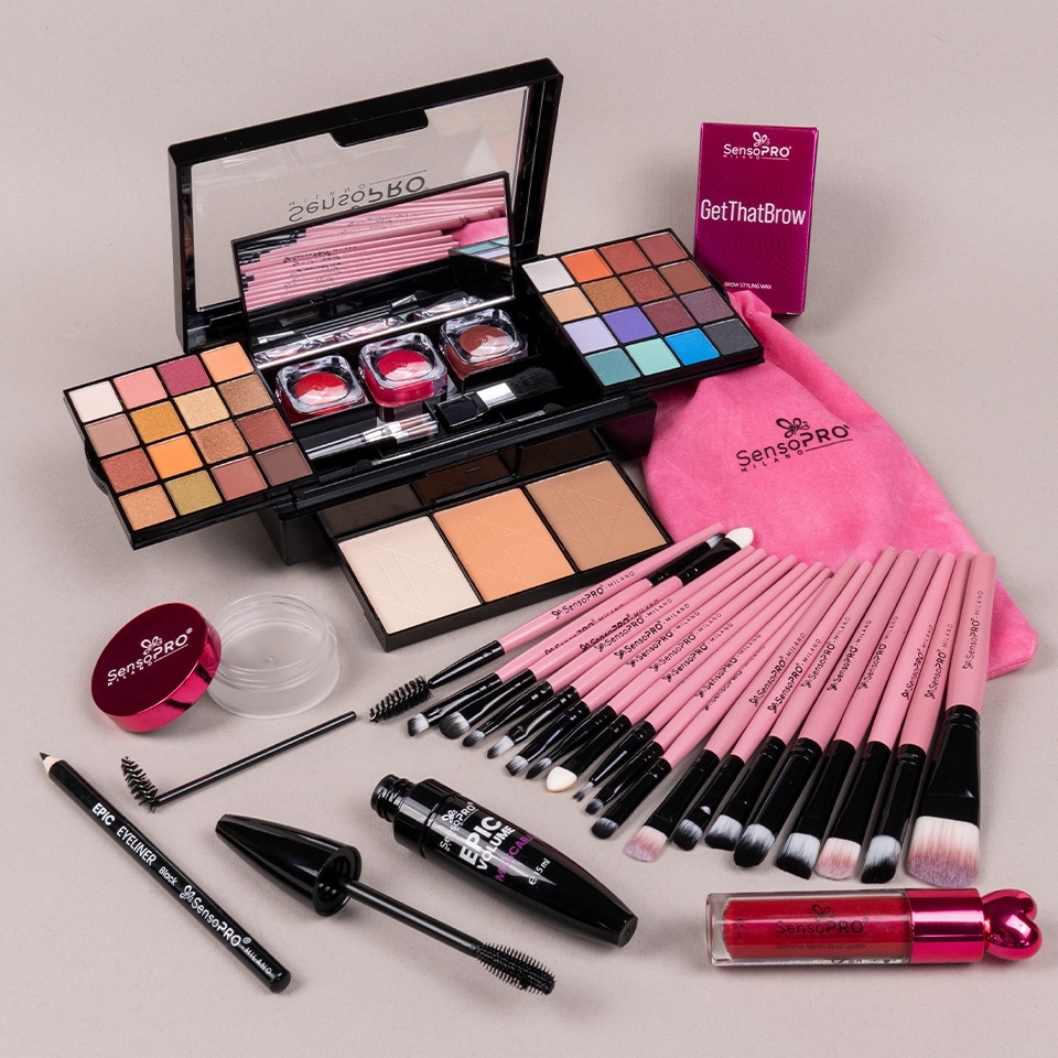 Set Machiaj Diva Beauty Box SensoPRO Milano + CADOURI – imagine 2