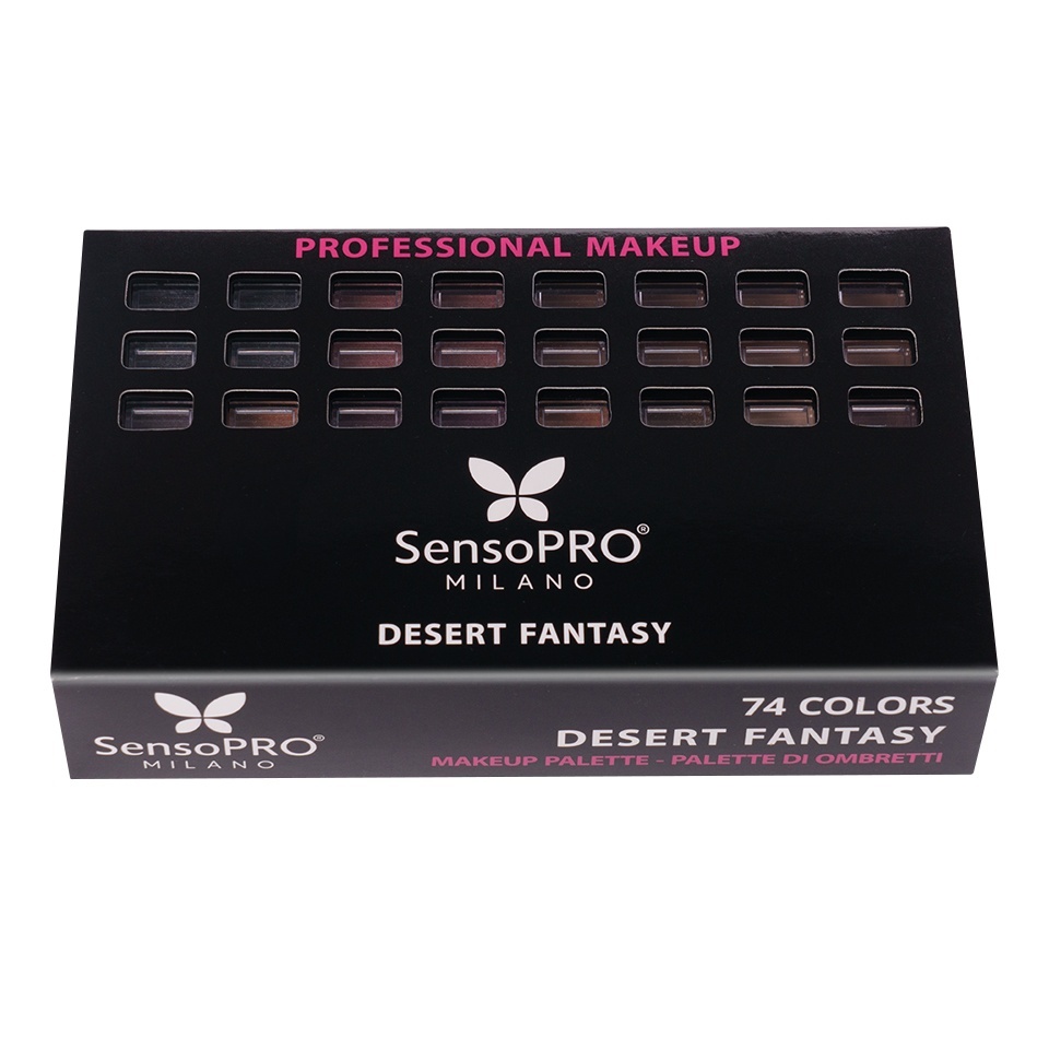 Trusa Machiaj Multifunctionala 74 culori SensoPRO Desert Fantasy - imagine 5