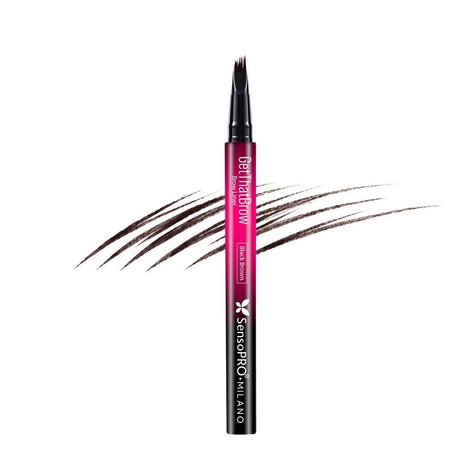 Carioca de Sprancene Get That Brow SensoPRO Milano -Black Brown