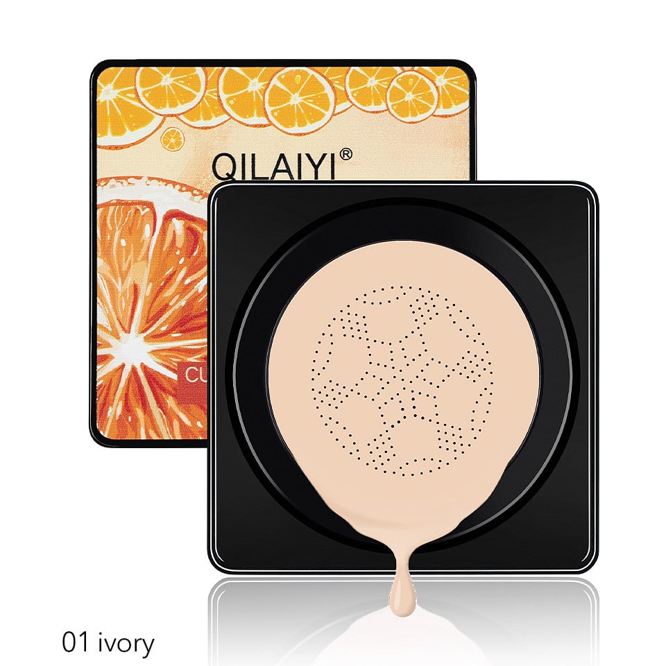 CC Cream Air Cushion Citrus Glow Vitamin C, #01 Ivory - 3 | YEO