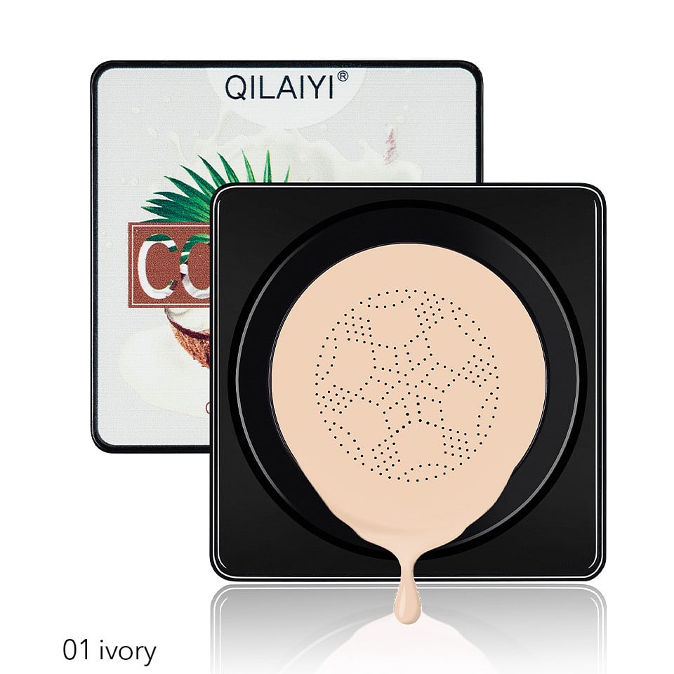 CC Cream Air Cushion Coconut, #01 Ivory - 3 | YEO