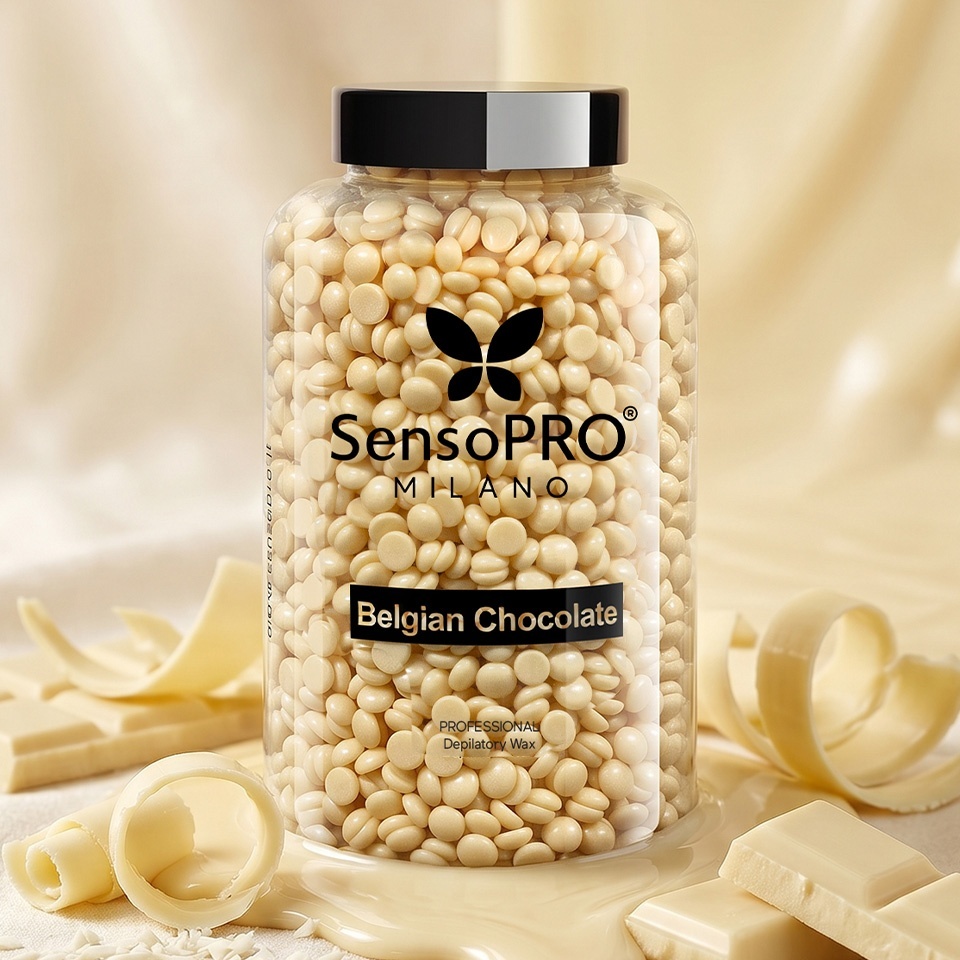 Ceara Epilat Elastica SensoPRO Milano Belgian Chocolate, 400g – imagine 3
