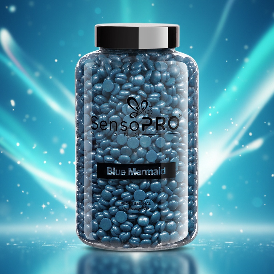 Ceara Epilat Elastica SensoPRO Milano Blue Mermaid, 400g - imagine 4