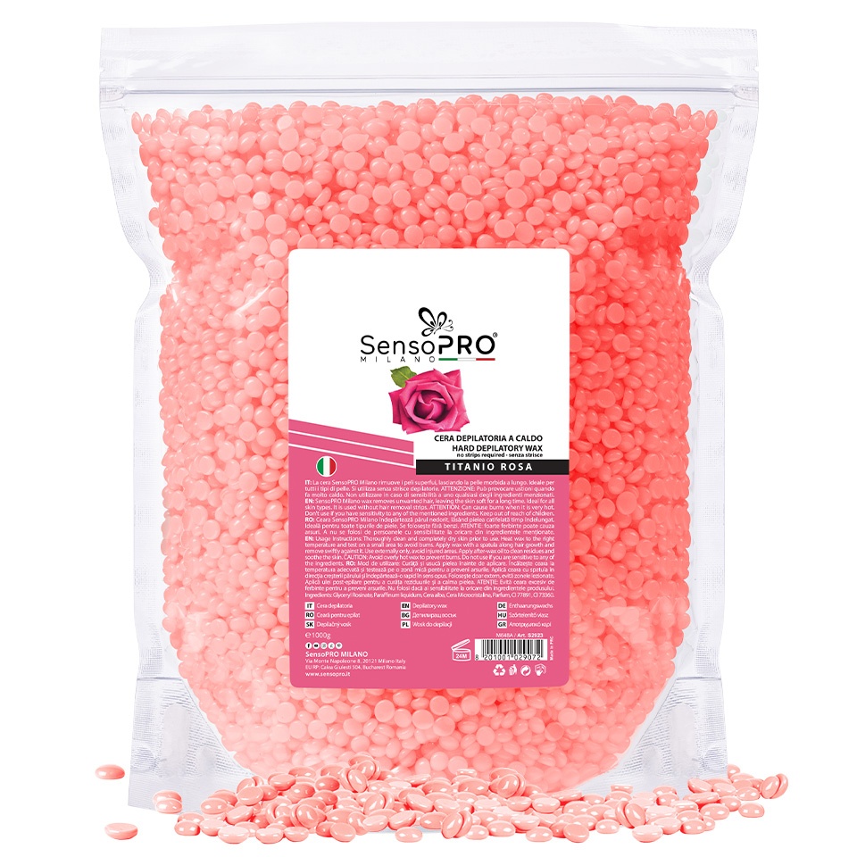 Ceara Epilat Granule SensoPRO Milano Titanio Rosa, 1000g - 3 | YEO