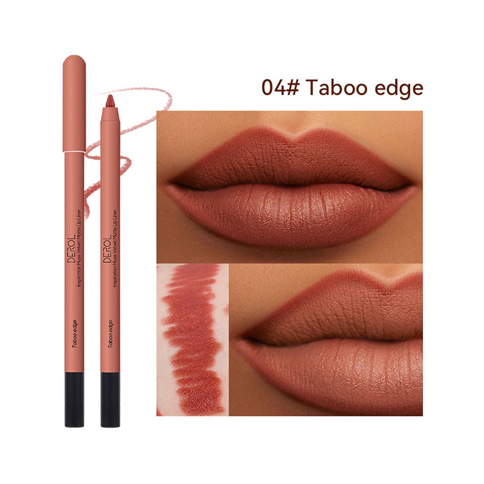 Creion Buze Derol Inspiration Muse Velvet Matte #04 Taboo Edge - 1 | YEO