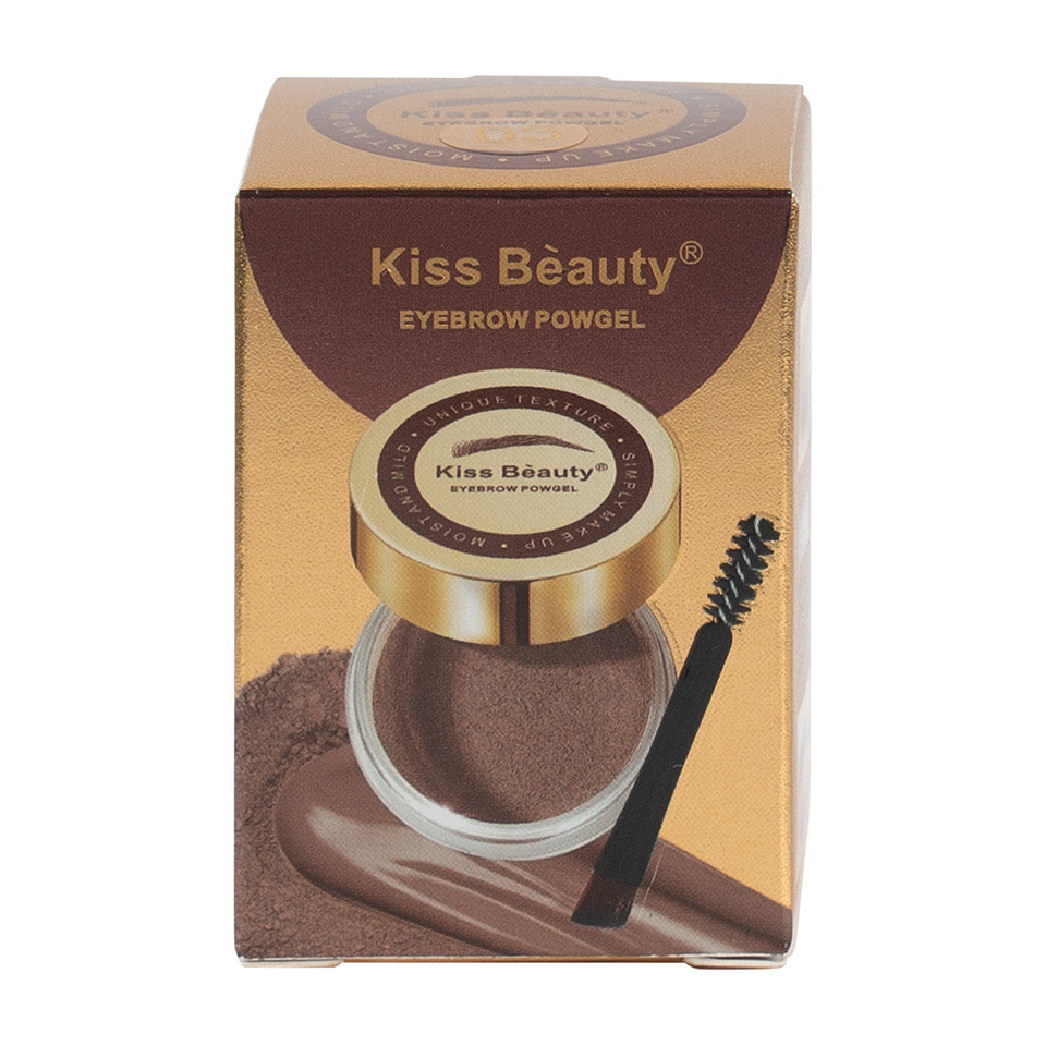 Fard Sprancene Kiss Beauty Eyebrow Powgel #03 - 2 | YEO