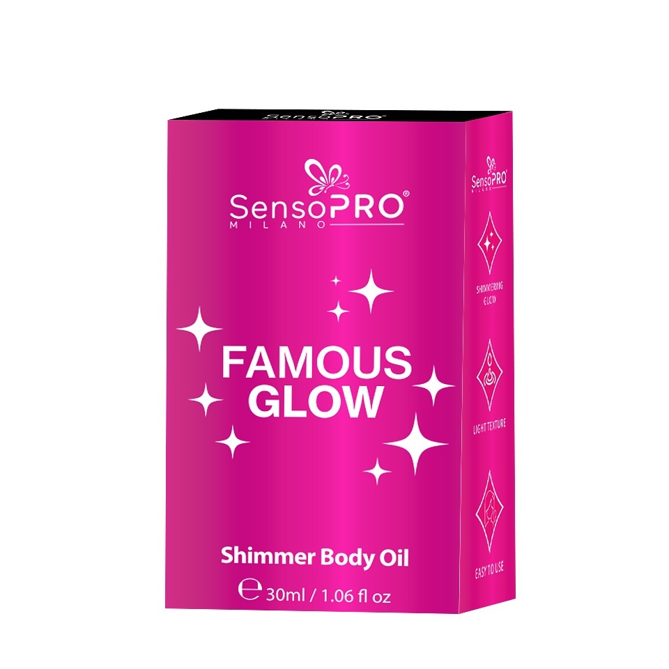 Iluminator lichid Famous Glow SensoPRO Milano, Rose Glow – imagine 4