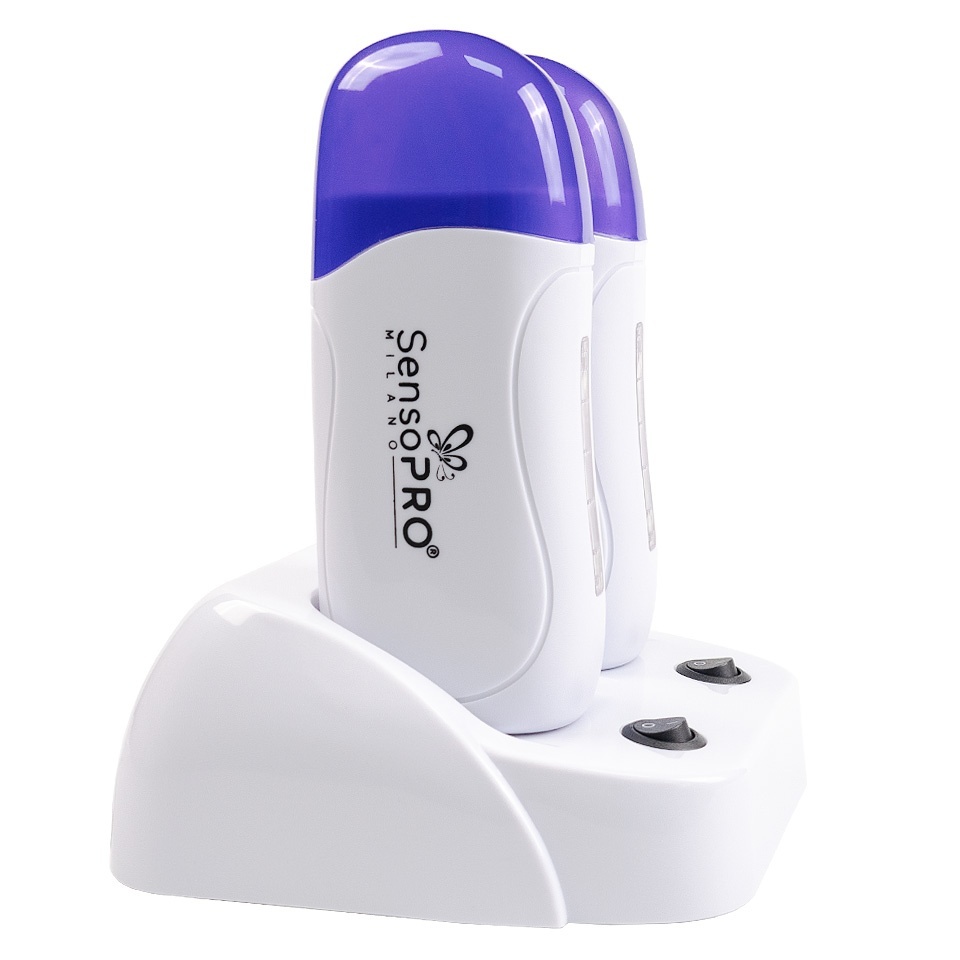 Incalzitor Ceara Epilare Dublu cu Suport Double Blue Star - SensoPRO Milano - imagine 4