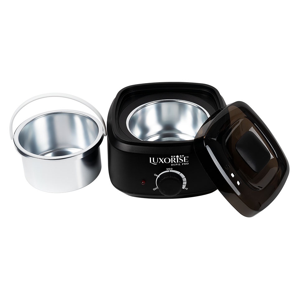 Incalzitor Ceara Epilare PRO WAX 200 - LUXORISE 500ml, Black - imagine 3