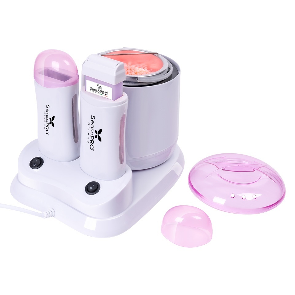 Incalzitor Ceara Epilare Unica Folosinta + Traditionala WAX EXPERT TRIO - SensoPRO Milano – imagine 4