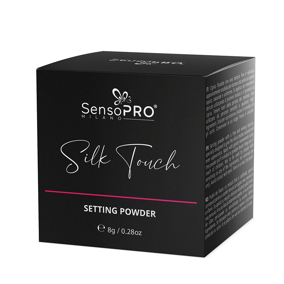 Pudra de Fixare Silk Touch SensoPRO Milano - Peach 02 - 1 | YEO