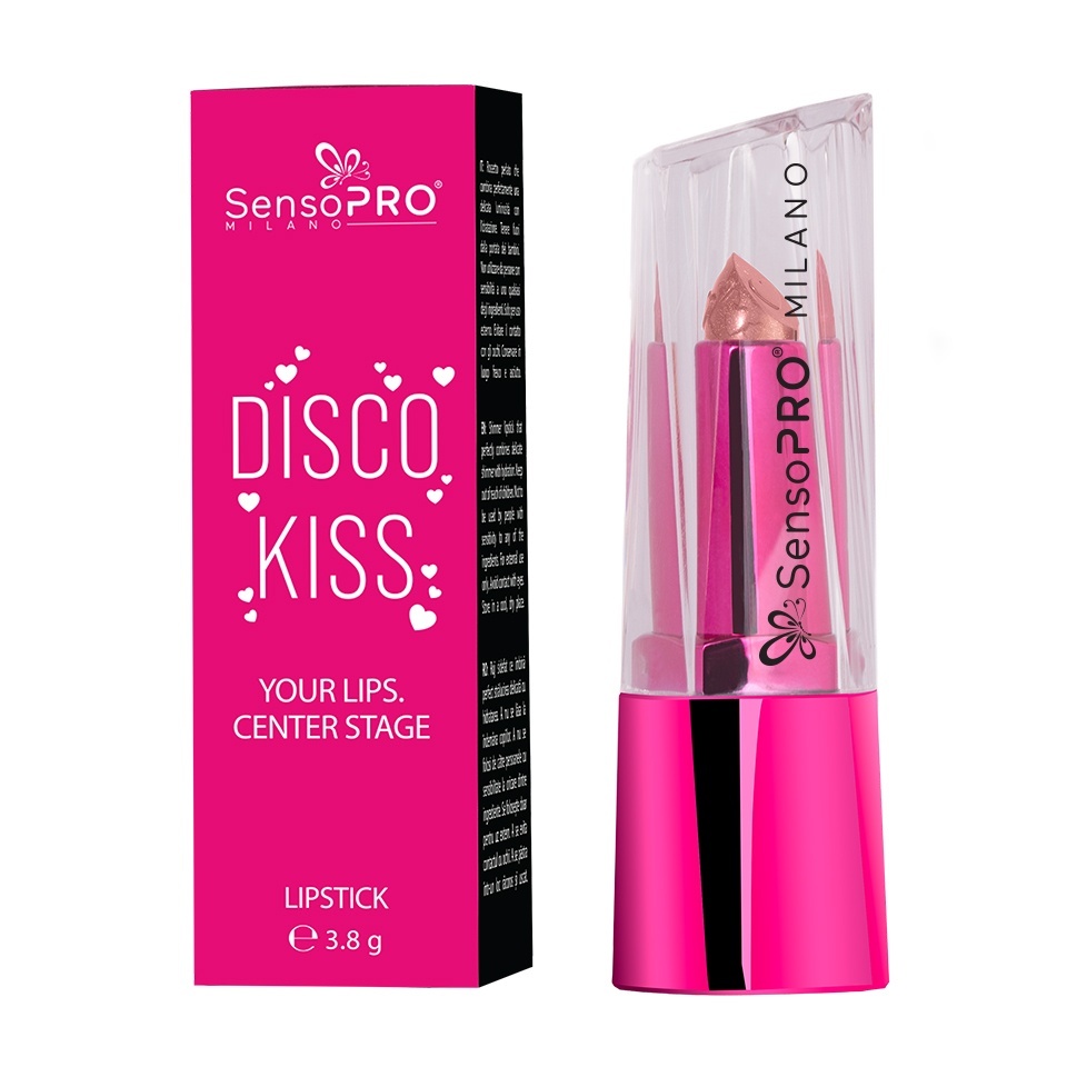 Ruj cu Sclipici Disco Kiss SensoPRO Milano - Glow Getter - 3 | YEO