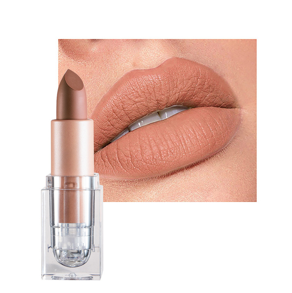 Ruj Mat Ice Cube Lipstick Handaiyan Mousse #608