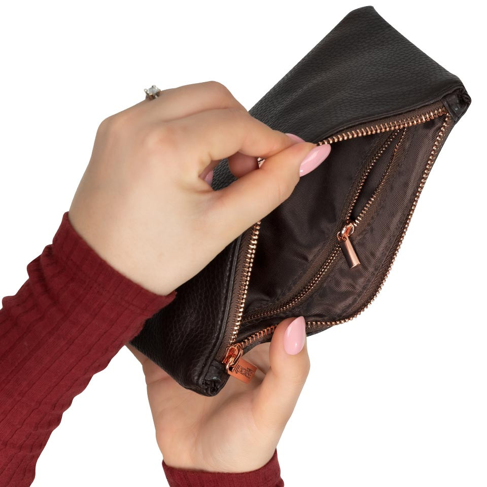 Set 12 Pensule Machiaj LUXORISE Brilliance Gold + Borseta CADOU LUXORISE