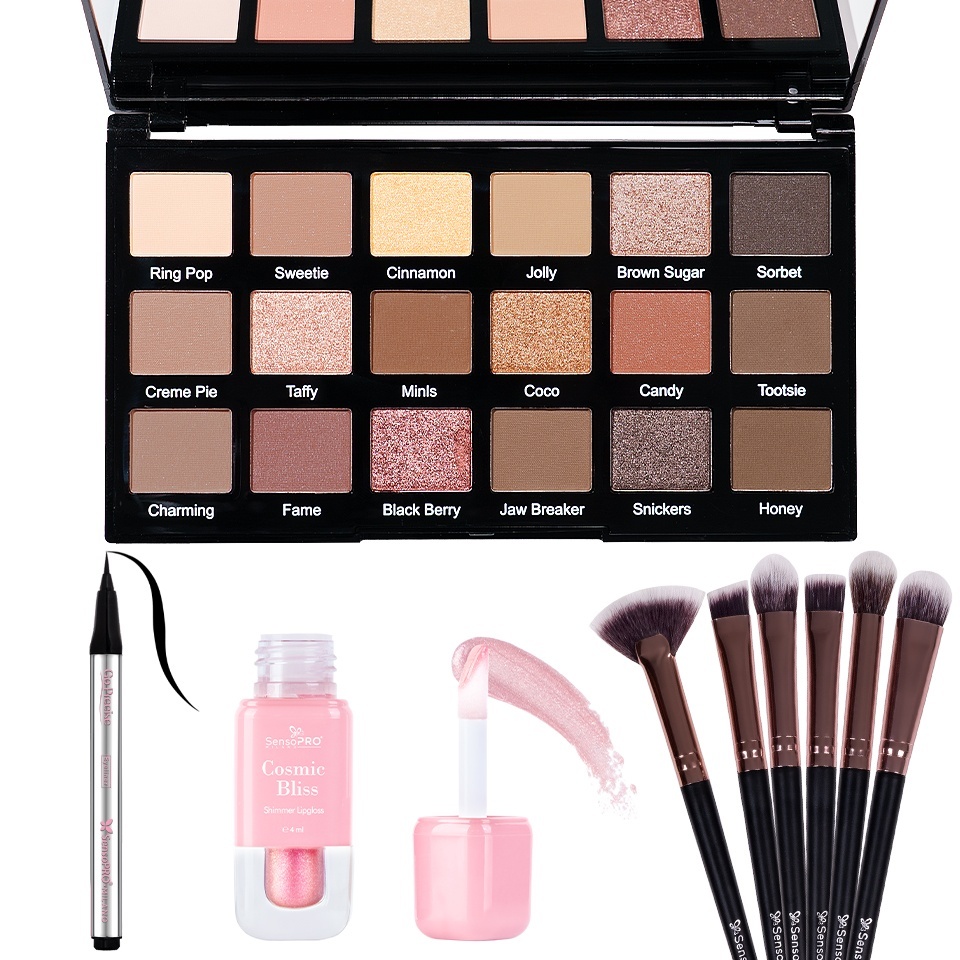 Set Machiaj Mocha Dreams SensoPRO Milano