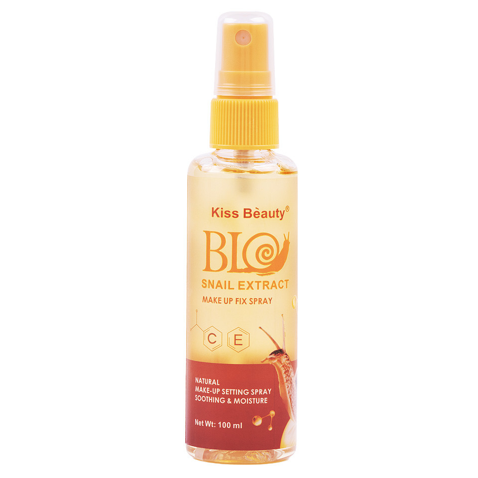 Spray Fixare Machiaj Snail Extract, Kiss Beauty 100ml - 2 | YEO