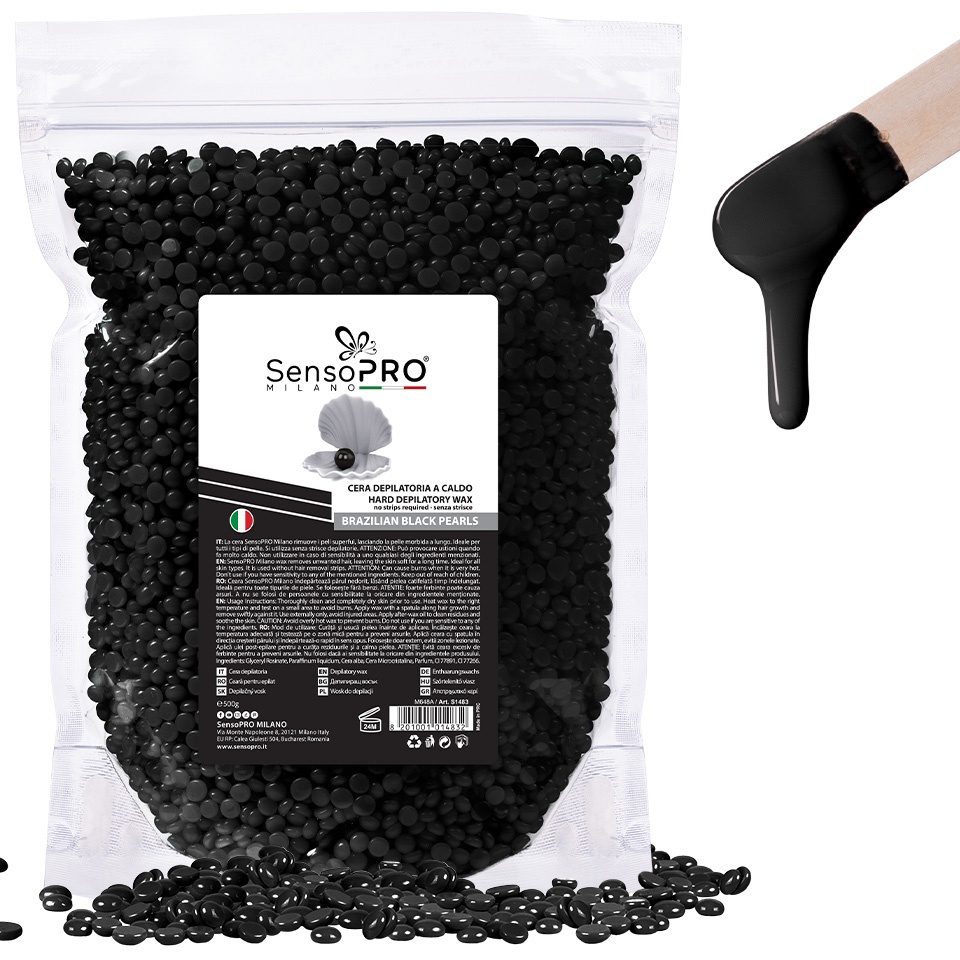 Ceara Epilat Elastica Granule SensoPRO Milano Brazilian Black Pearls, 500g - 2 | YEO