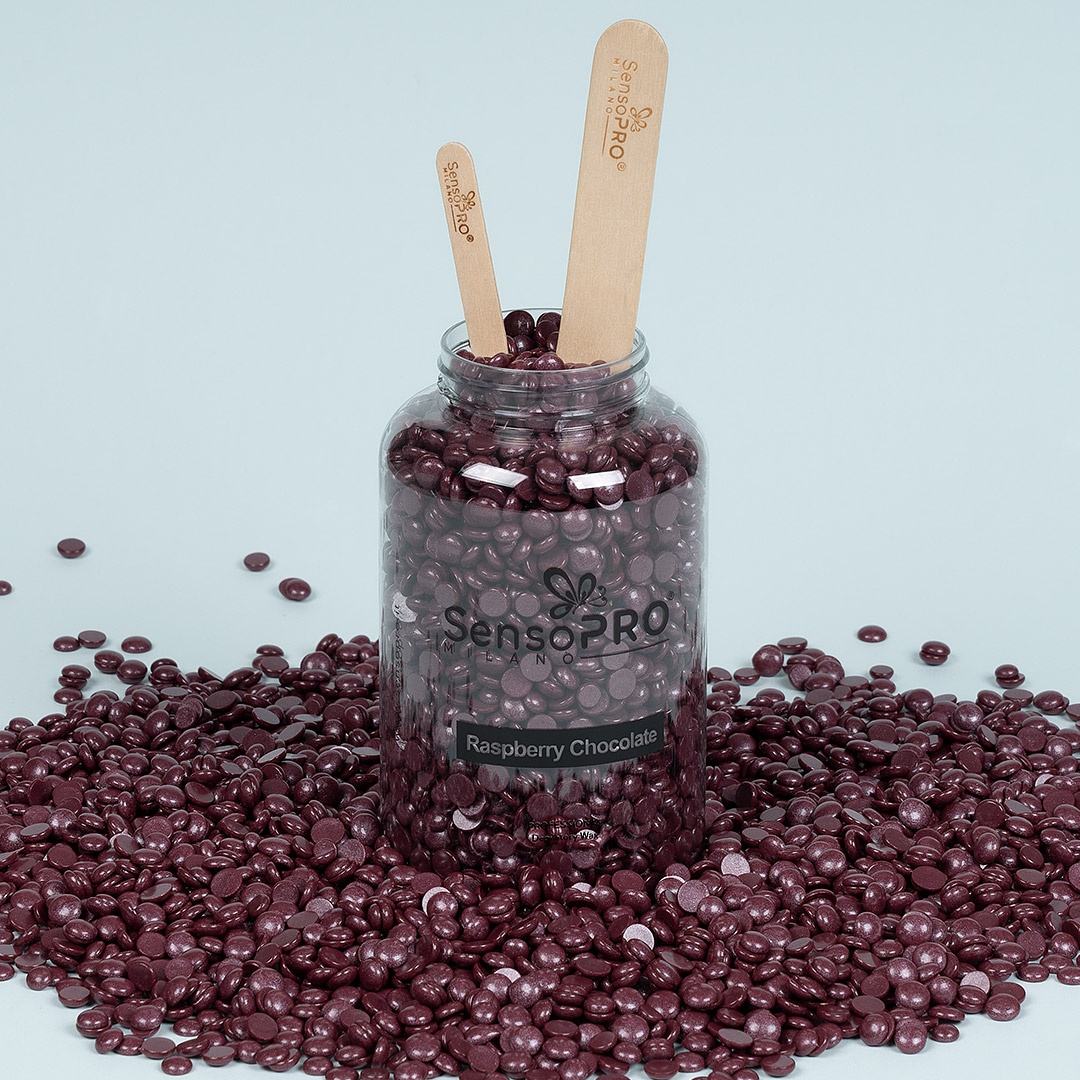 Ceara Epilat Elastica SensoPRO Milano Raspberry Chocolate, 400g - imagine 2