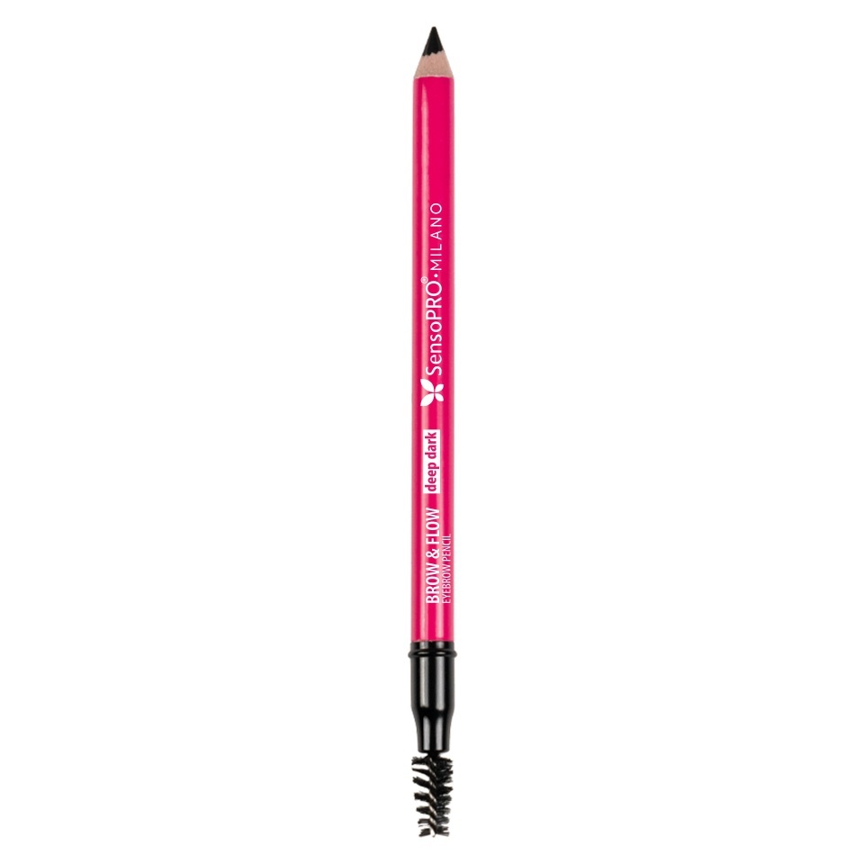 Creion de Sprancene Brow&Flow SensoPRO Milano - Deep Dark — imaginea 2