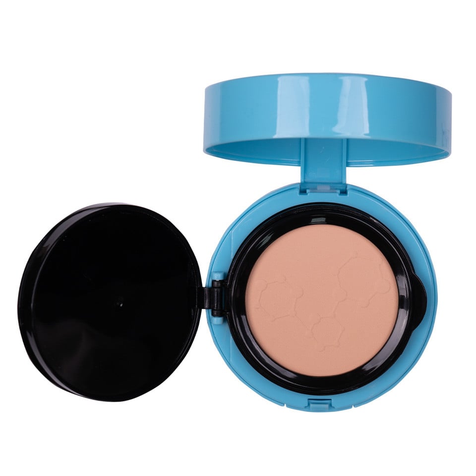 Fond de Ten Cushion Foundation & Pudra Fata Kiss Beauty, Hyaluronic Acid 02 - 3 | YEO