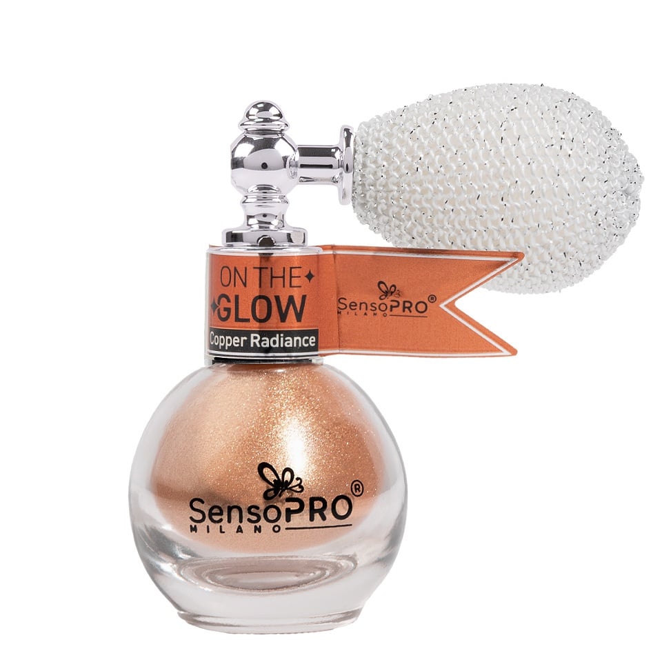 Iluminator Pudra cu Pompita On the Glow SensoPRO Milano, Copper Radiance - 1 | YEO