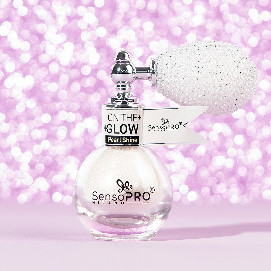 Iluminator Pudra cu Pompita On the Glow SensoPRO Milano, Pearl Shine - 3 | YEO