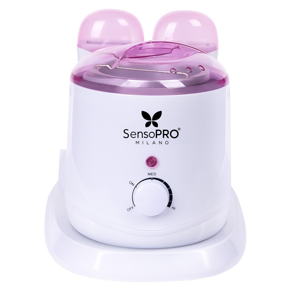 Incalzitor Ceara Epilare Unica Folosinta + Traditionala WAX EXPERT TRIO - SensoPRO Milano – imagine 2