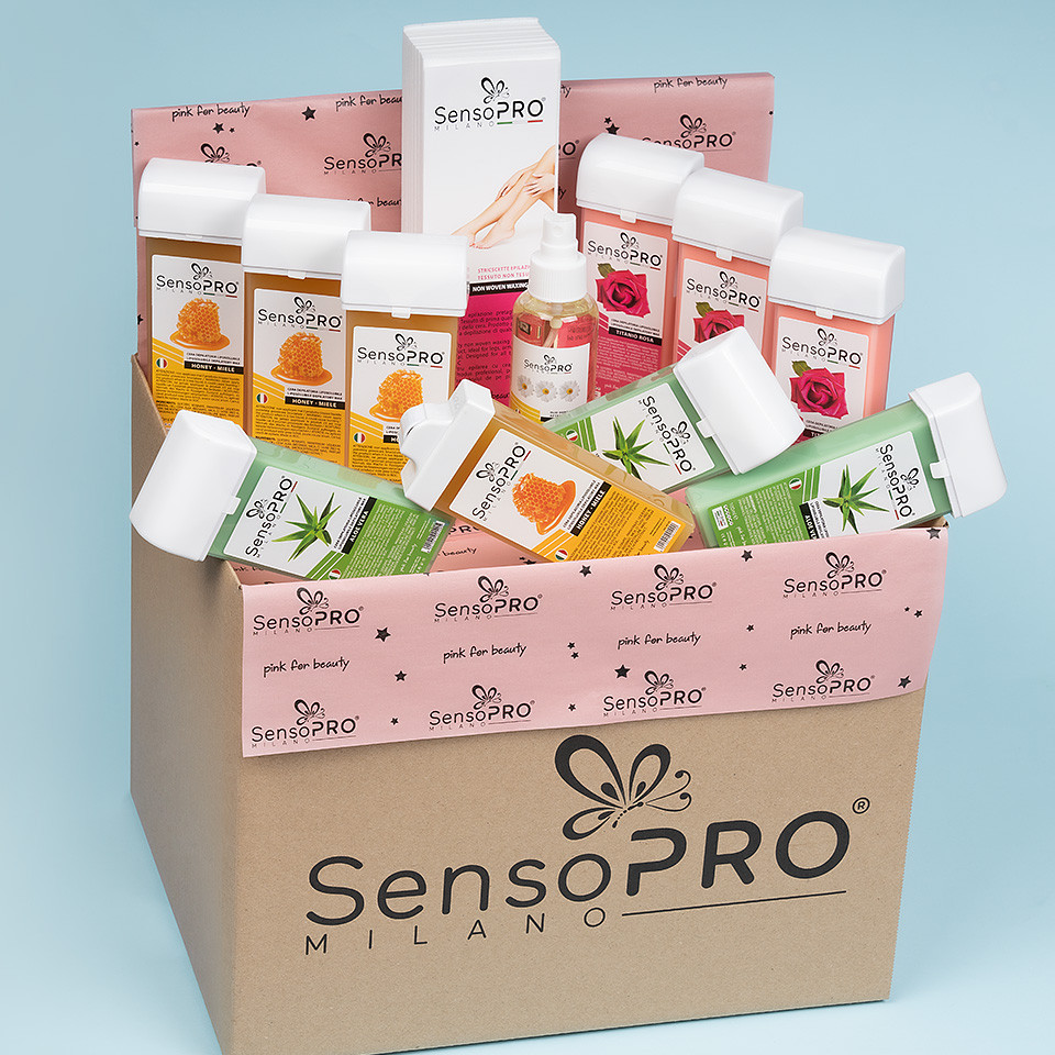 Kit Epilare Ceara Consumabile SensoPRO Milano, Velvet Touch - imagine 8