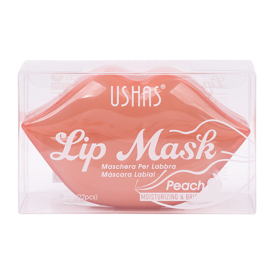 Masca pentru buze Ushas Peach Lip Mask, 22 buc - 2 | YEO