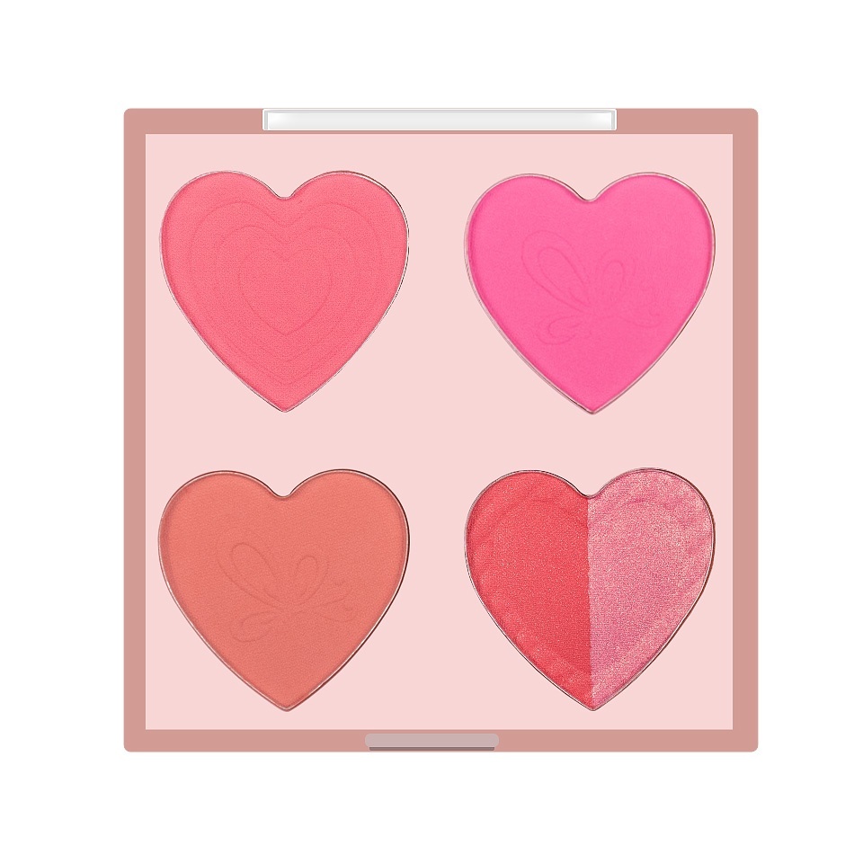 Paleta Multifunctionala Blush in Love SensoPRO Milano, Rosy Rebel - imagine 4
