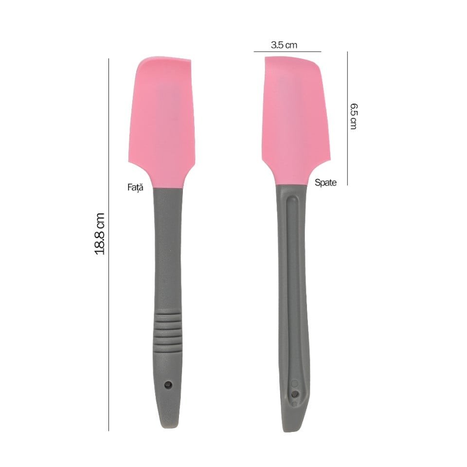 Pensula Silicon pentru cosmetica tip Spatula SensoPRO Milano - 2 | YEO