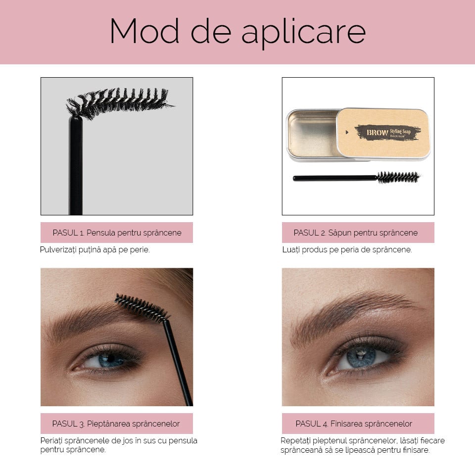 Sapun pentru Sprancene Brow Styling - 4 | YEO