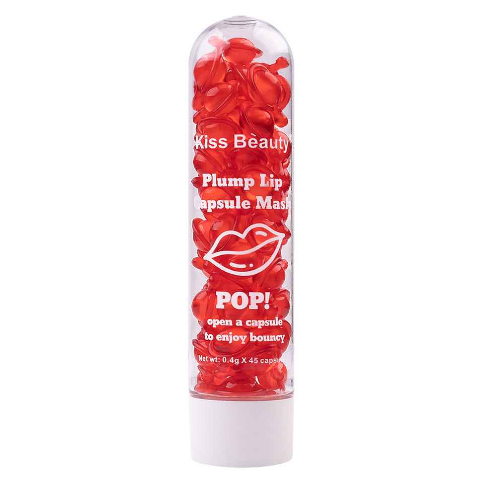 Ser de Buze capsule Lip Pump Strawberry, Kiss Beauty - 3 | YEO