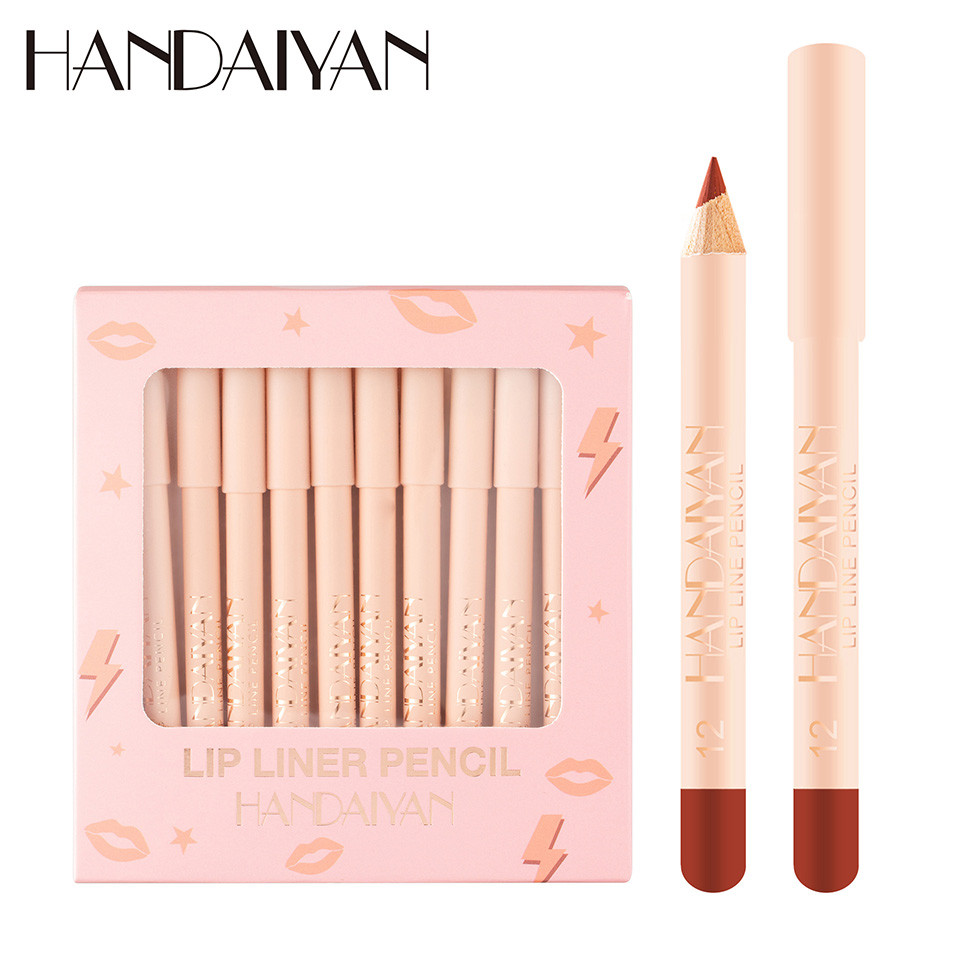 Set 12 Creioane Buze Lip Liner Pencil Handaiyan - 2 | YEO