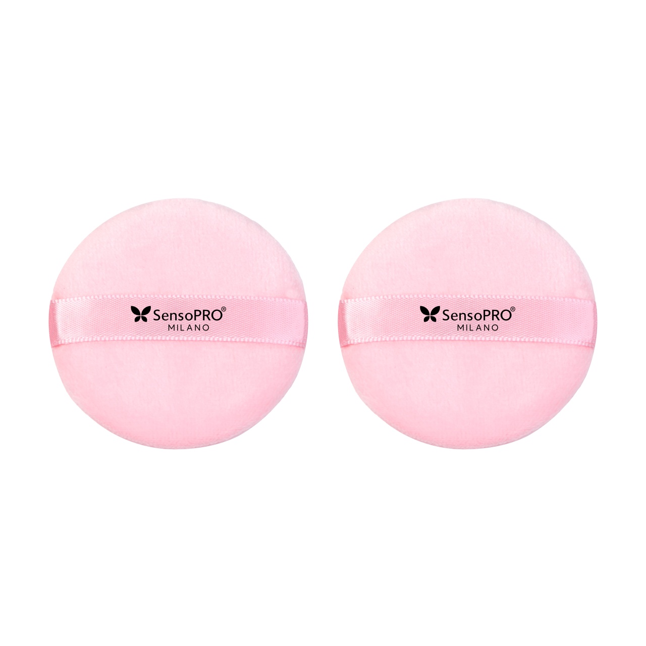 Set 2 Buretei Machiaj - SensoPRO Milano, Baby Pink – imagine 2