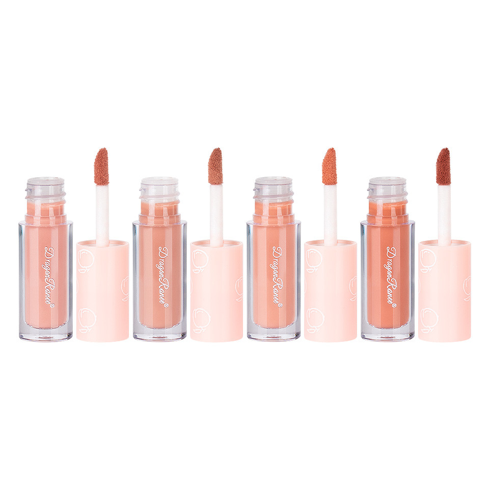 Set 4 Rujuri Lichide Mate Ranee Matte Lipstick, Honey Peach, B - 2 | YEO