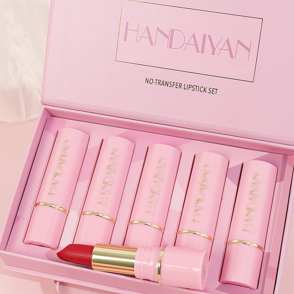 Set 5 Rujuri Lip Stick Handaiyan No-Transfer #B - 3 | YEO