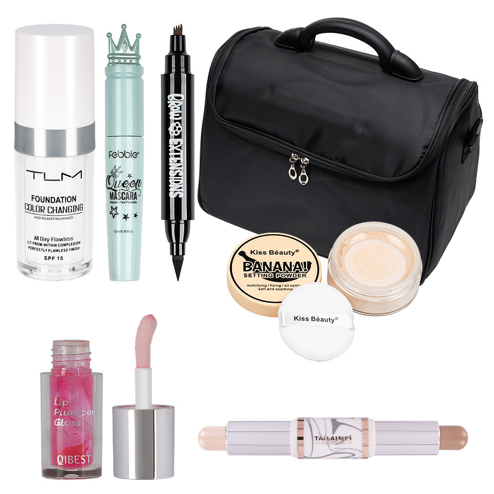 Set Machiaj Back to School #04 + CADOU Mascara, Corector & Lipgloss